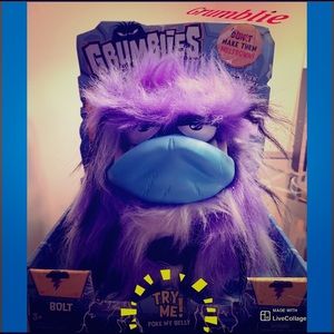 Talks, Snores, Rumble and Jump  around.